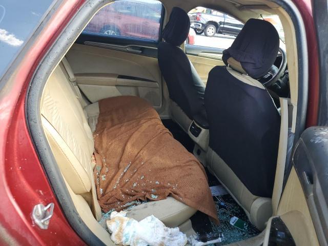 3FA6P0H79GR296952 - 2016 FORD FUSION SE 红色 照片 10