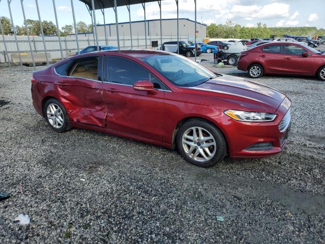 3FA6P0H79GR296952 - 2016 FORD FUSION SE 红色 照片 4