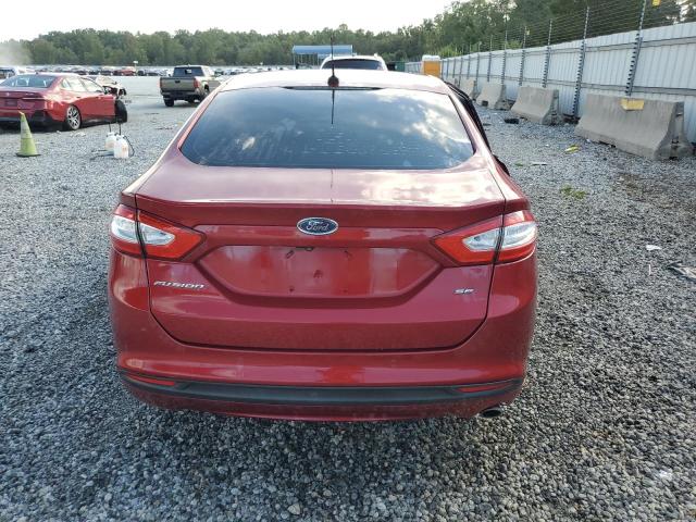 3FA6P0H79GR296952 - 2016 FORD FUSION SE 红色 照片 6