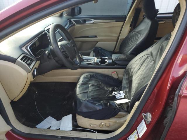 3FA6P0H79GR296952 - 2016 FORD FUSION SE 红色 照片 7