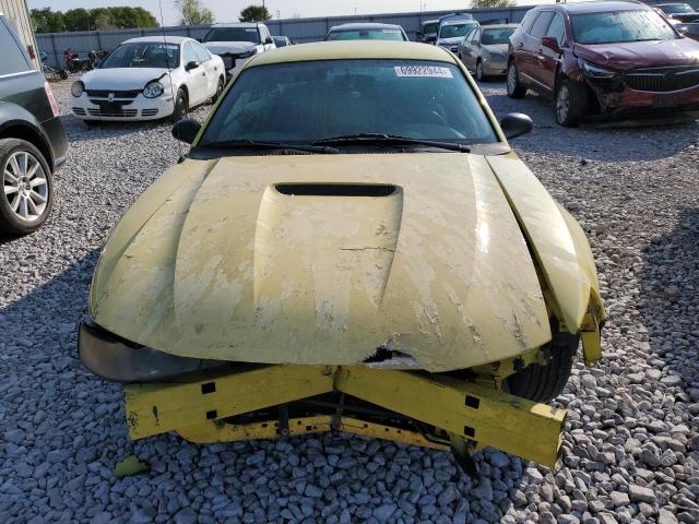 1FAFP40451F227396 - 2001 FORD MUSTANG YELLOW photo 5