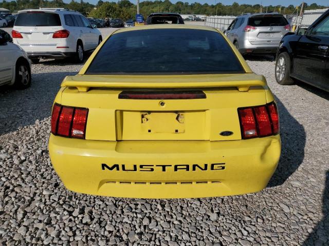 1FAFP40451F227396 - 2001 FORD MUSTANG YELLOW photo 6