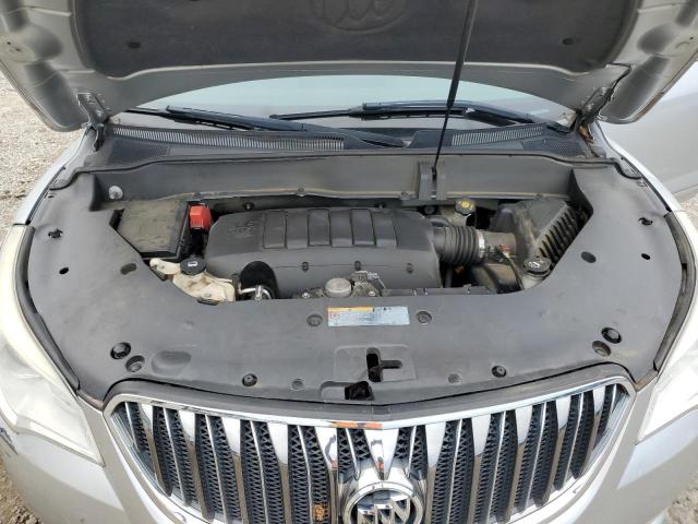 5GAKRBKD0EJ137758 - 2014 BUICK ENCLAVE SILVER photo 12