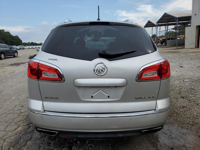 5GAKRBKD0EJ137758 - 2014 BUICK ENCLAVE SILVER photo 6