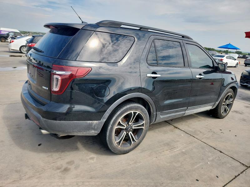 1FM5K8GT0DGC52564 - 2013 FORD EXPLORER SPORT Қара фото 3