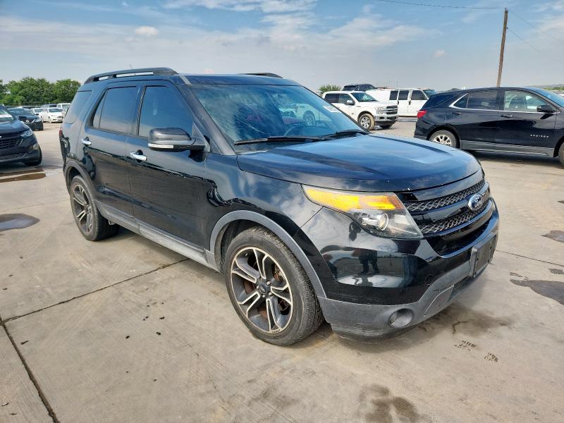 1FM5K8GT0DGC52564 - 2013 FORD EXPLORER SPORT Қара фото 4