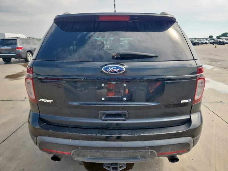 1FM5K8GT0DGC52564 - 2013 FORD EXPLORER SPORT Қара фото 6