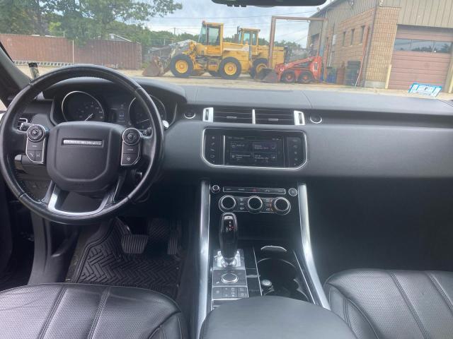 SALWR2PF1GA119646 - 2016 LAND ROVER RANGE ROVE HSE BLACK photo 9