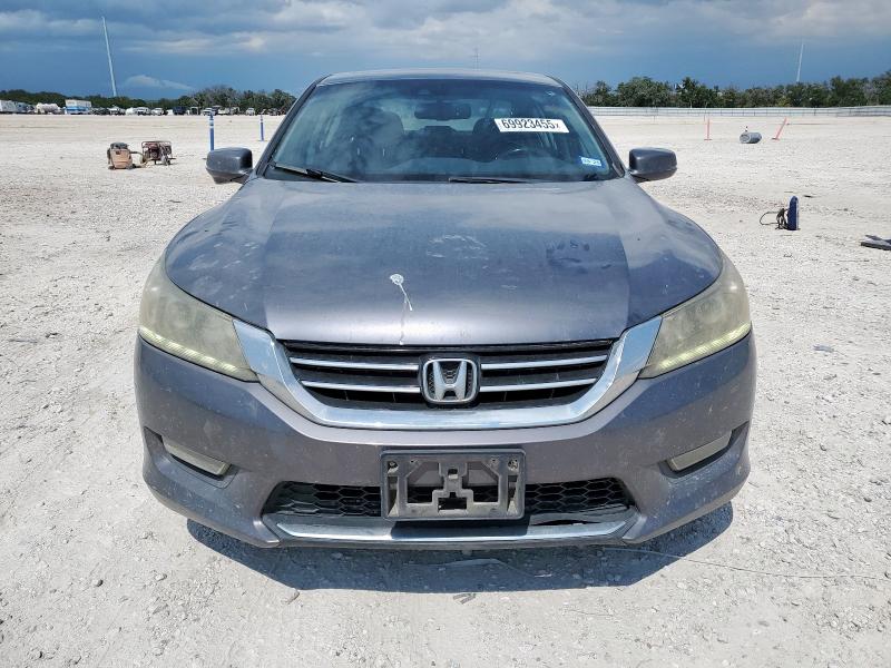 1HGCR3F8XDA040895 - 2013 HONDA ACCORD EXL CHARCOAL photo 5