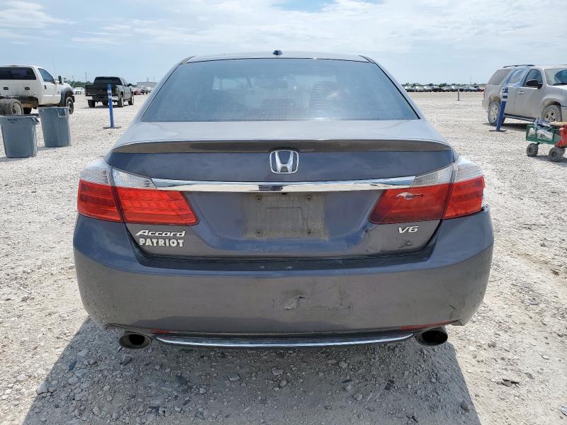 1HGCR3F8XDA040895 - 2013 HONDA ACCORD EXL CHARCOAL photo 6