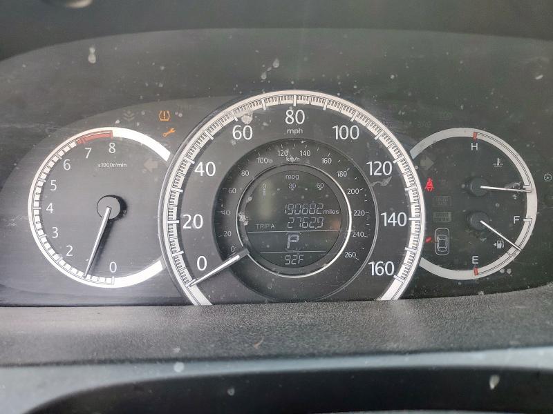 1HGCR3F8XDA040895 - 2013 HONDA ACCORD EXL CHARCOAL photo 9