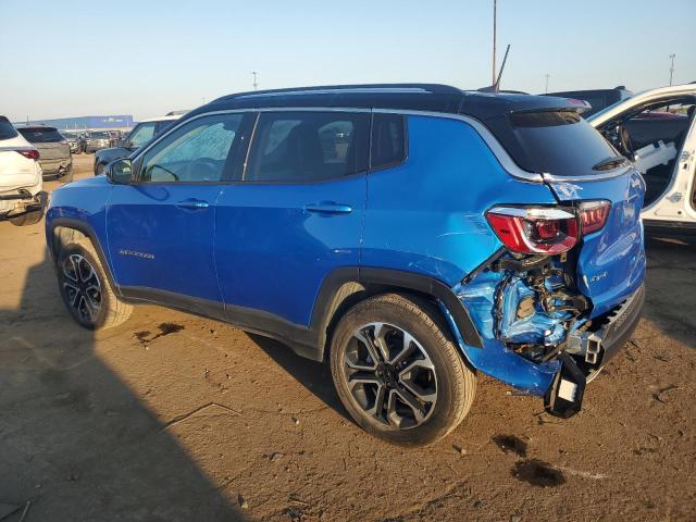 3C4NJDCB8NT181818 - 2022 JEEP COMPASS LIMITED BLUE photo 2