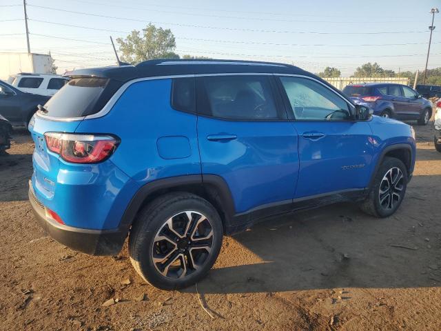 3C4NJDCB8NT181818 - 2022 JEEP COMPASS LIMITED BLUE photo 3