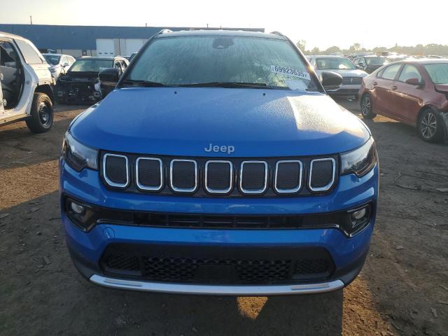 3C4NJDCB8NT181818 - 2022 JEEP COMPASS LIMITED BLUE photo 5