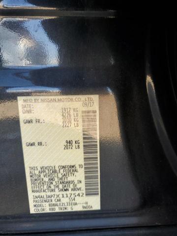 1N4AL3AP7JC117542 - 2018 NISSAN ALTIMA 2.5 BLUE photo 12