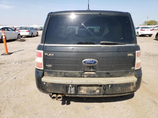 2FMHK6CC5ABA71230 - 2010 FORD FLEX SEL BLACK photo 6