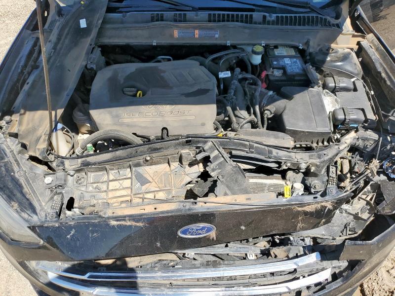 3FA6P0HD0JR145043 - 2018 FORD FUSION SE 黑色 照片 11