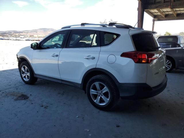 2T3WFREV0FW189108 - 2015 TOYOTA RAV4 XLE WHITE photo 2