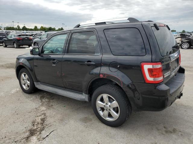 1FMCU0EG0CKB03818 - 2012 FORD ESCAPE LIMITED BLACK photo 2