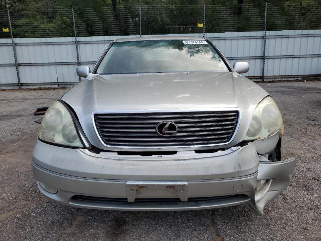 JTHBN30F120088302 - 2002 LEXUS LS 430 SILVER photo 5