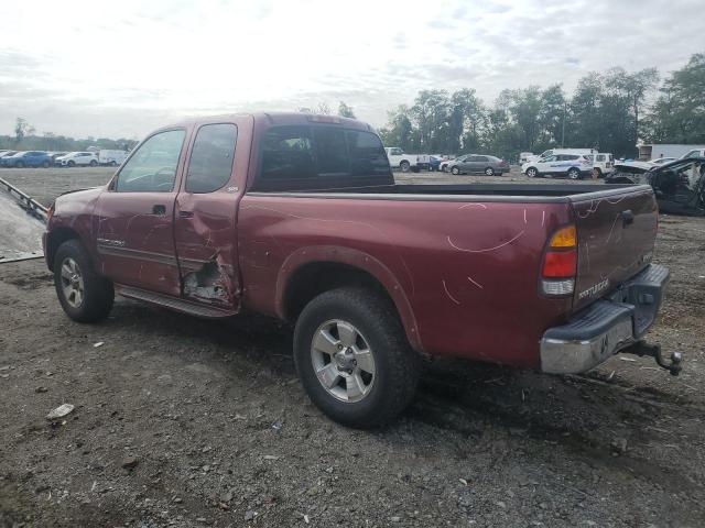 5TBBT44113S411380 - 2003 TOYOTA TUNDRA ACCESS CAB SR5 BURGUNDY photo 2