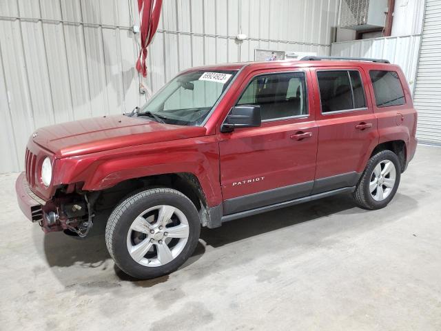 1C4NJPBBXCD539393 - 2012 JEEP PATRIOT SPORT BURGUNDY photo 1