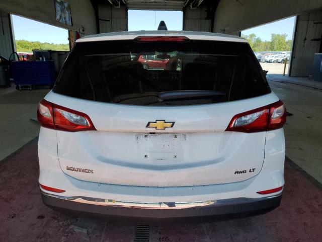 2GNAXSEV1J6249780 - 2018 CHEVROLET EQUINOX LT WHITE photo 6