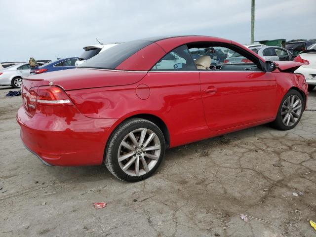 WVWBW7AH1CV007387 - 2012 VOLKSWAGEN EOS KOMFORT RED photo 3