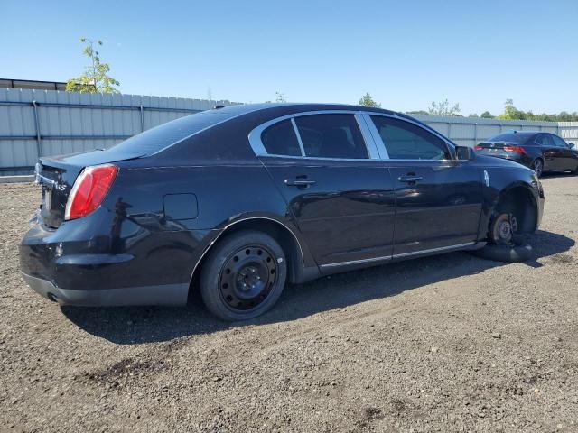 1LNHM93R39G614157 - 2009 LINCOLN MKS BLACK photo 3