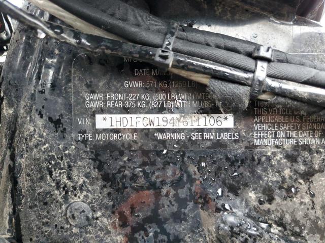 1HD1FCW194Y611106 - 2004 HARLEY-DAVIDSON FLHTCUI 蓝色 照片 10