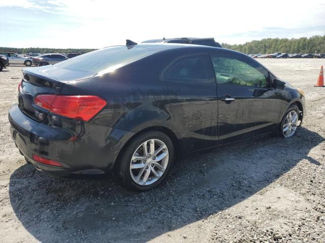 KNAFX6A89E5173827 - 2014 KIA FORTE EX BLACK photo 3