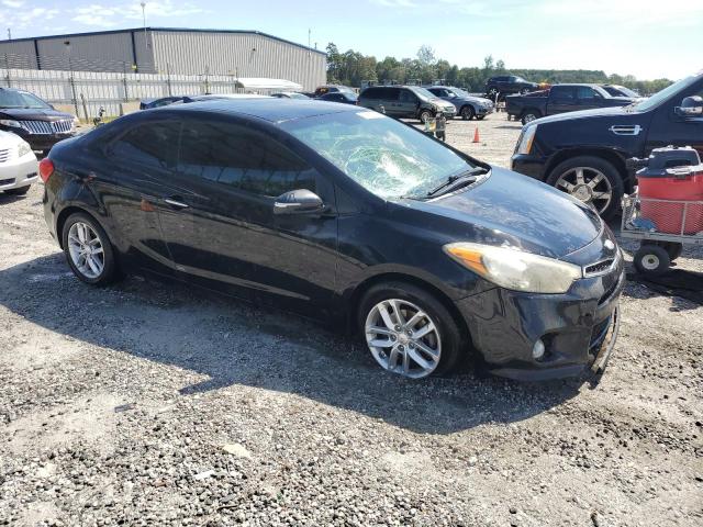 KNAFX6A89E5173827 - 2014 KIA FORTE EX BLACK photo 4