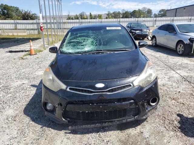 KNAFX6A89E5173827 - 2014 KIA FORTE EX BLACK photo 5