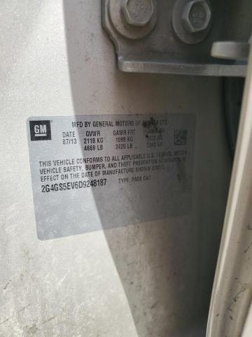 2G4GS5EV6D9248187 - 2013 BUICK REGAL PREMIUM GOLD photo 12