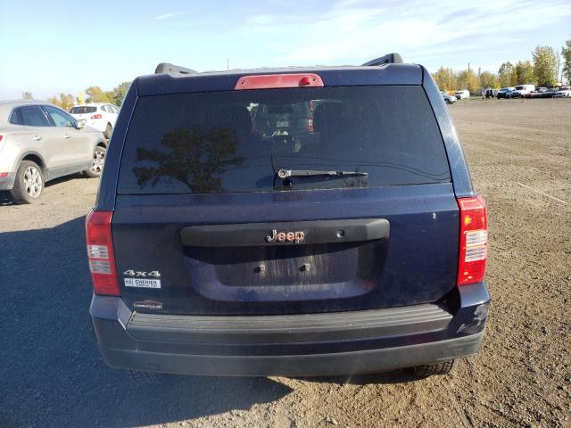 1C4NJRAB6CD595652 - 2012 JEEP PATRIOT BLUE photo 6