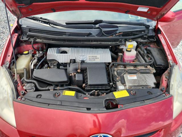 JTDKN3DUXB1413579 - 2011 TOYT PRIUS წითელი ფოტო 11