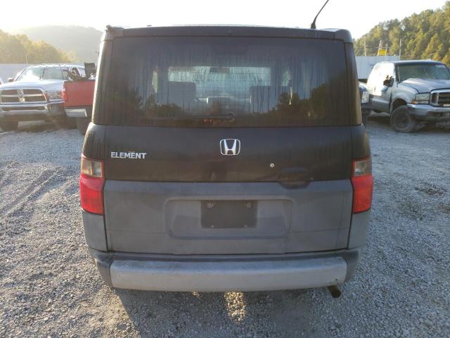 5J6YH17355L006569 - 2005 HONDA ELEMENT LX BLACK photo 6