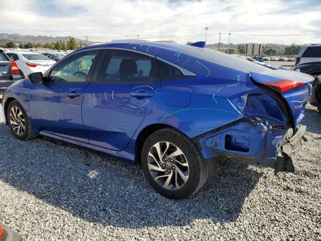 2HGFC2F75JH532506 - 2018 HONDA CIVIC EX BLUE photo 2