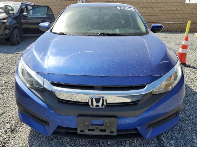 2HGFC2F75JH532506 - 2018 HONDA CIVIC EX BLUE photo 5