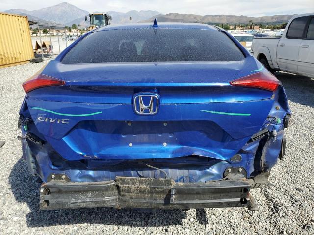 2HGFC2F75JH532506 - 2018 HONDA CIVIC EX BLUE photo 6