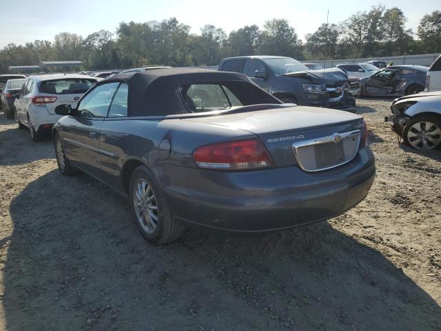 1C3EL65R82N287198 - 2002 CHRYSLER SEBRING LX LIMITED BLUE photo 2