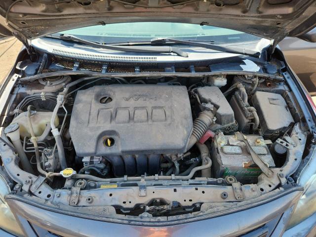 5YFBU4EE7DP223379 - 2013 TOYOTA COROLLA BASE Gri fotoğraf 11