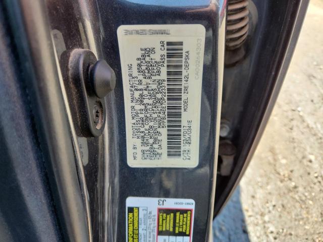 5YFBU4EE7DP223379 - 2013 TOYOTA COROLLA BASE Gri fotoğraf 13