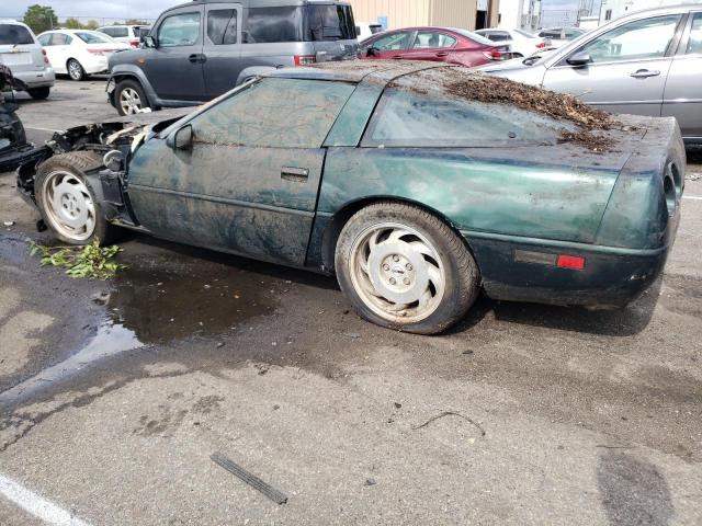 1G1YY22P7R5110649 - 1994 CHEVROLET CORVETTE GREEN photo 2