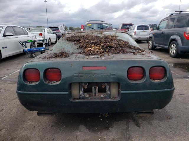 1G1YY22P7R5110649 - 1994 CHEVROLET CORVETTE GREEN photo 6