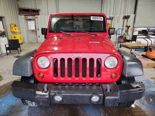 1J4AA2D18BL528736 - 2011 JEEP WRANGLER SPORT წითელი ფოტო 5
