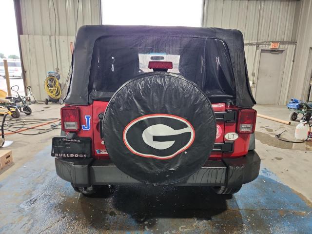 1J4AA2D18BL528736 - 2011 JEEP WRANGLER SPORT წითელი ფოტო 6