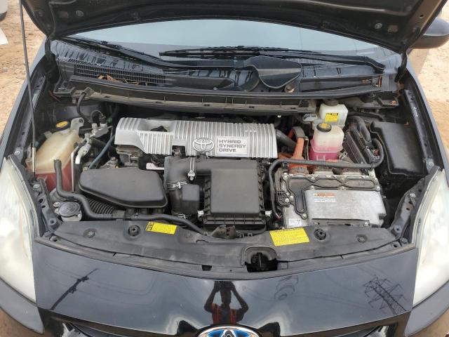 JTDKN3DU6B1370004 - 2011 TOYOTA PRIUS BLACK photo 11
