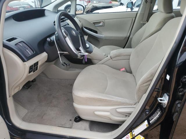 JTDKN3DU6B1370004 - 2011 TOYOTA PRIUS BLACK photo 7
