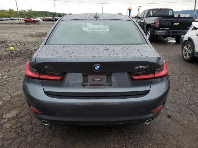 3MW5R7J05M8B53839 - 2021 BMW 330XI GRAY photo 6